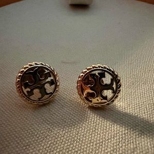 Tory Burch gold post earrings